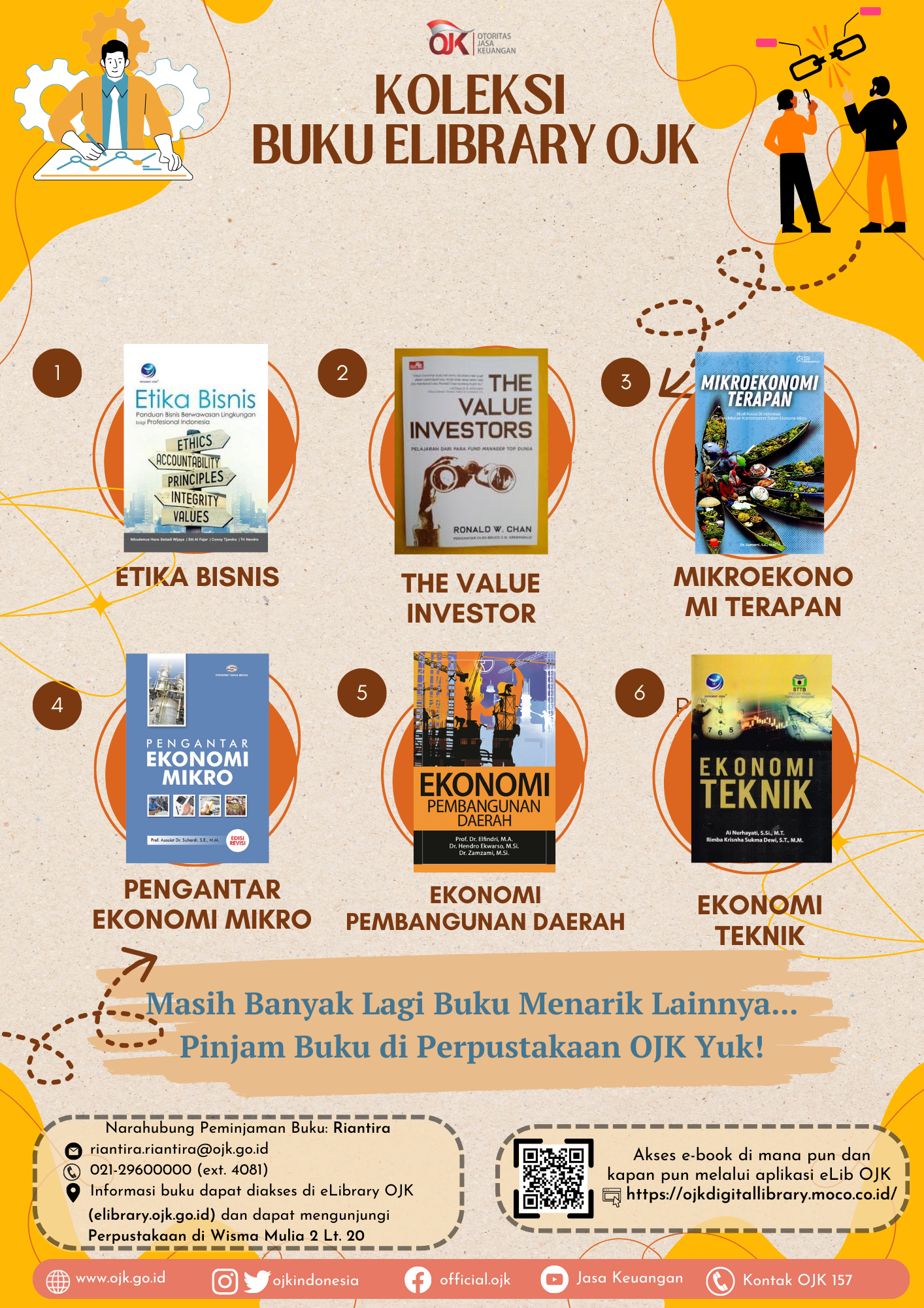 Koleksi Buku Baru eLibrary OJK